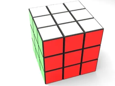 Rubiks Cube Free 3D model
