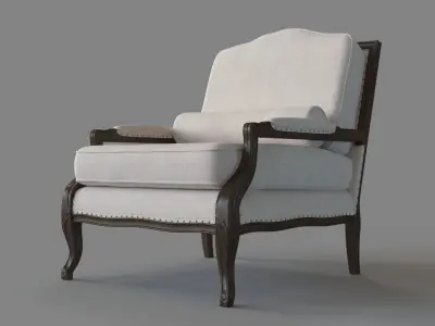 Brussels Club Chair 3D model
