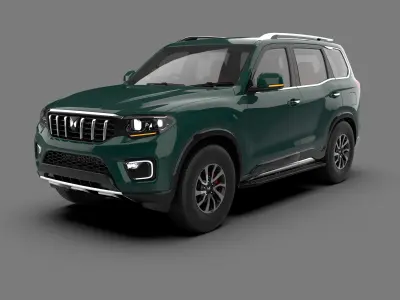 Mahindra Scorpio-N 2022 3D model