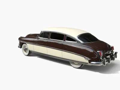 4 Door Hudson Hornet v2 3D model