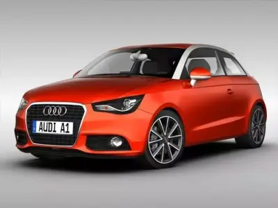 Audi A1 2012 3D model