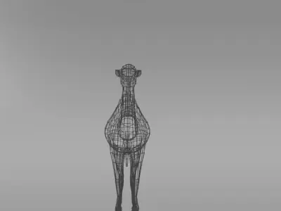 Camel Low-poly 3D model