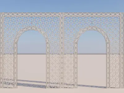 Lattice Arch 3D model