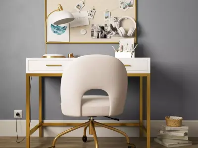 Workplace I Pottery Barn Teen 3D model