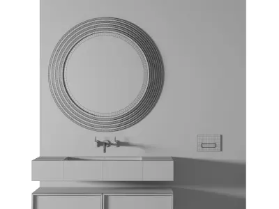 Luxury Bathroom 181 3D model