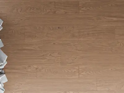 Wood Floor Oak Black Walnut Firestop 3D model