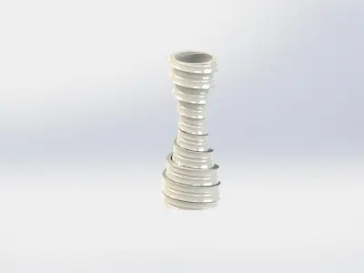 tornado vase 3D print model