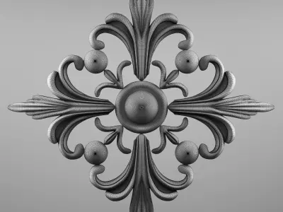 ornament 3D model 6