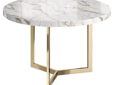 Dining Table STARK by cazarina 3D model