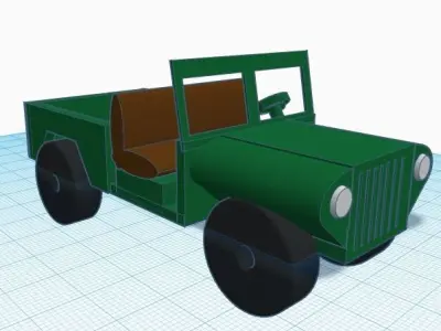 Willys Jeep 3D model