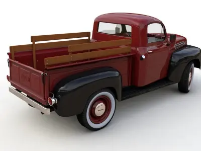 M-1 SERIES PICKUP 1951 3D model