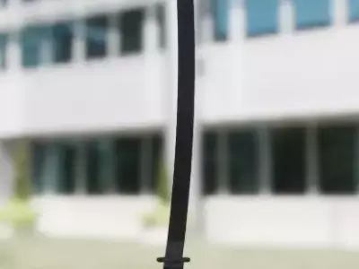 Katana Low-poly 3D model 17