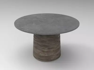 Lasto Coffee Table Low-poly 3D model