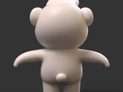 Cartoon Bear 3D model