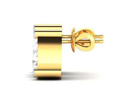 Soliraire Women Earring 3D print model purchase