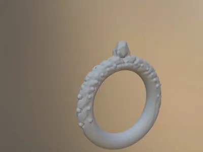 Engagement Ring Free 3D model