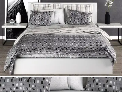 Bedroom set 11 3D model