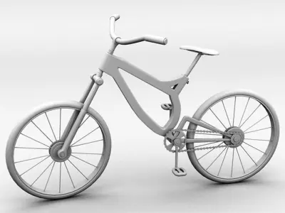 Bicycle bmx bike Free 3D model