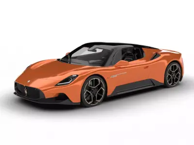 Maserati MC20 Notte Edition 2023 3d model 3D model