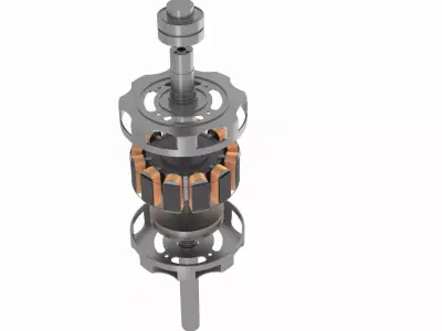 Electro Motor 1 3D model