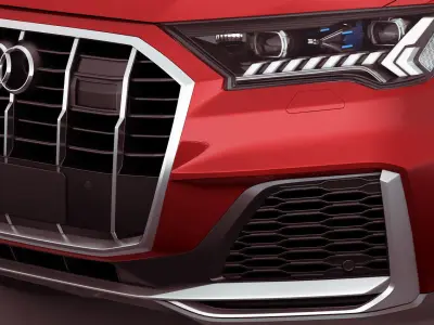 Audi Q7 2020 3D model