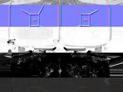 Jerry Can Low poly Free low-poly 3D model