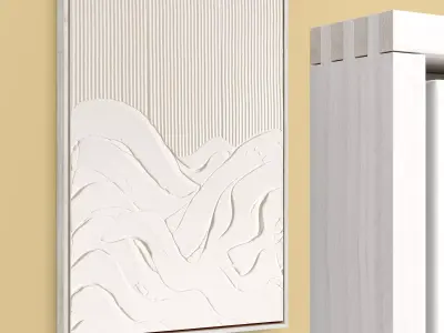 Plaster Two Frame 31 Low-poly 3D model
