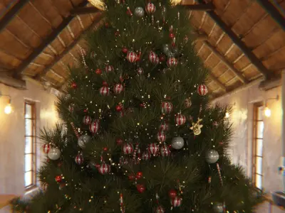 Christmas tree 3D model