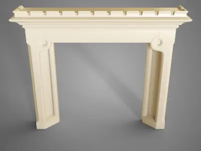 Marble Fireplace - 3D printing 3D print model
