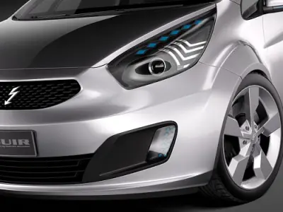 Average General Electric Car 3D model