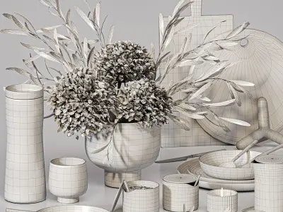 Kitchen Accessories 3D model