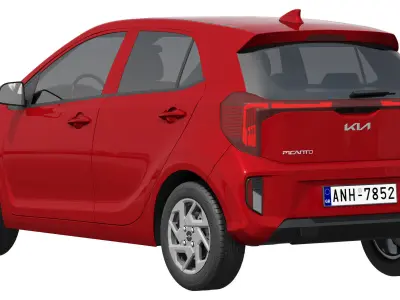 Kia Picanto 2024 3D model