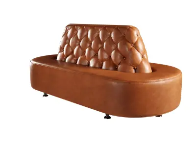 Tufted Sofa 3D model