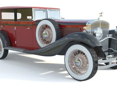 Maybach Zeppelin DS7 Luxury Limousine 3D model