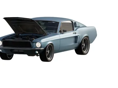 FORD MUSTANG 1960s 3D model