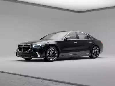 Mercedes S Class 2021 3D model