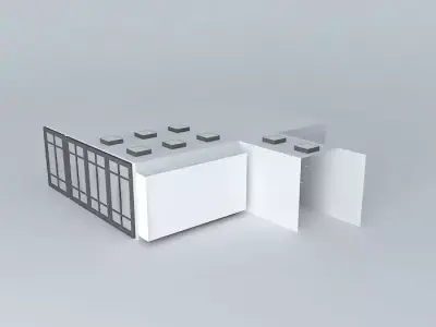 Kitchen lego house Free 3D model