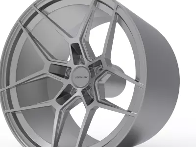 FORGELINE VV1R WHEEL 3D PRINT MODEL  3D print model