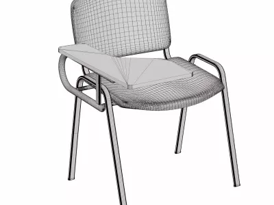 Classroom Chair 3D model