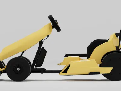 Ninebot Gokart Pro Lamborghini Edition 3D model