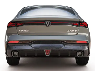 2024 Changan Uni-V  3D model