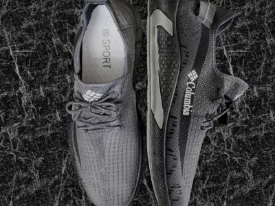 COLUMBIA 3D SHOES Low-poly 3D model