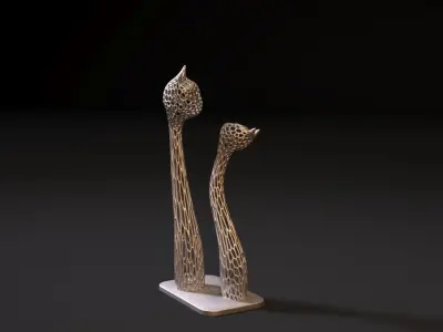 Cat statue 3D print model purchase