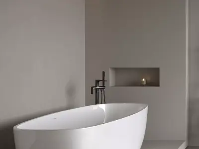 modern bathroom interior scenes 28 3D model
