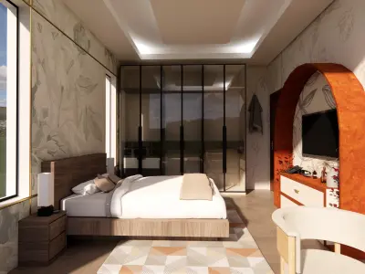  Bedroom 3D model