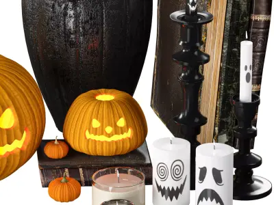Halloween Decor 3D model