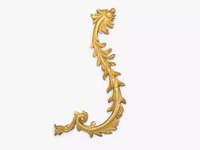 Classic decor ornament 283 3D model