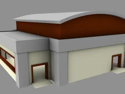 Diorama Garage  Diecast Garage 1 64 scale 3D print model