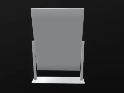 Mirror Studio makeup mirror 3D model