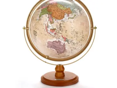 LED Light Brown Globe 320-GPL2 3D model